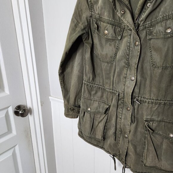 TALULA Aritzia Green Utility Anorak Trooper Jacket - Picture 3 of 6